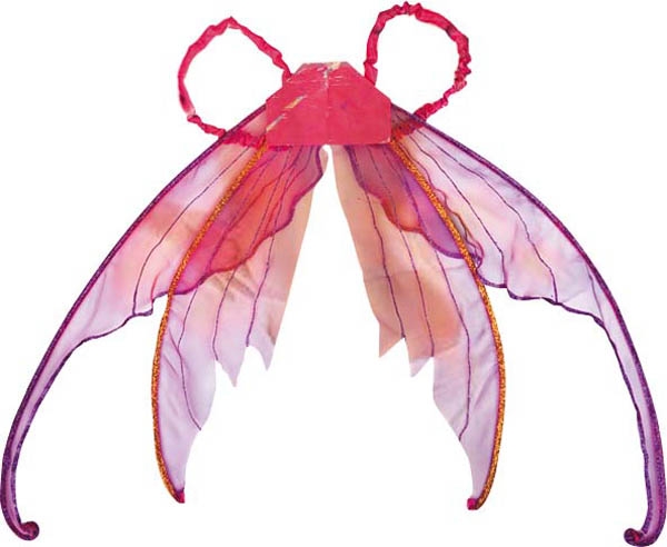 Ailes de papillon fuschia 50x60 cm - Photo