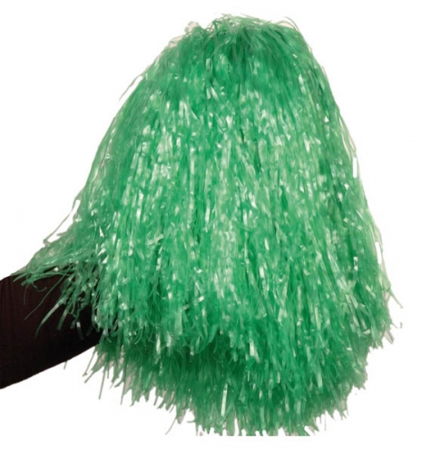 Pom-pom raphia nylon vert - Photo