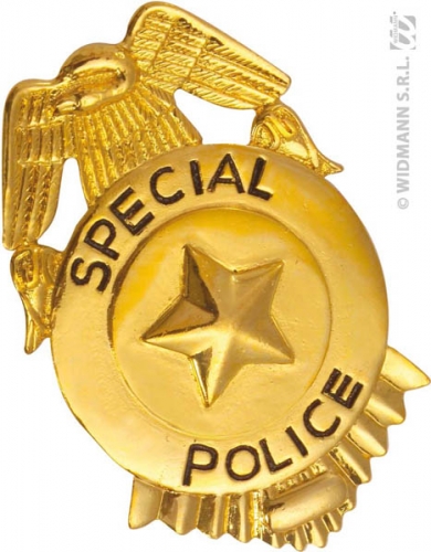 Badge police fbi metal - Photo