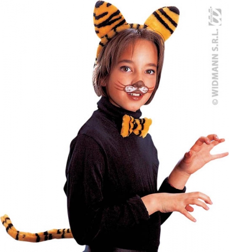 Set tigre enfant (oreilles - noeud - queue) - Photo