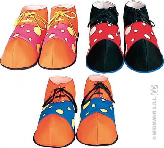 Chaussures de clown auguste assorti - Photo