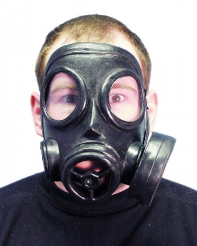 Masque a gaz plastique - Photo