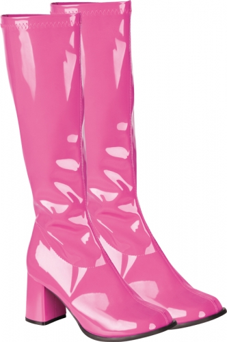 Bottes gogo 60's fuschia pointure  - Photo