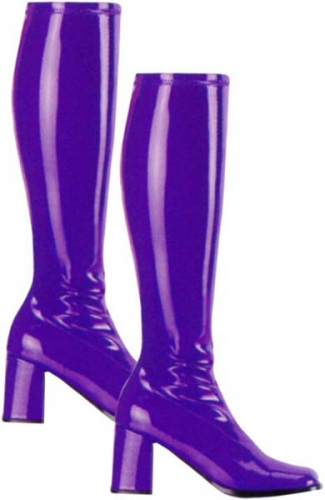 Bottes gogo 60's violette pointure  - Photo