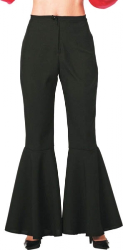 Pantalon noir patte def elastique  - Photo