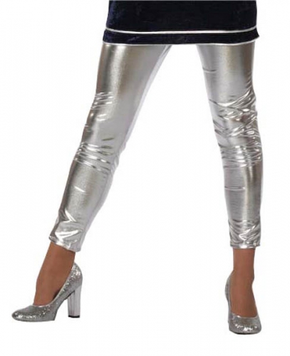 Leggings argent  - Photo