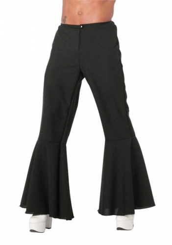 Pantalon noir patte def elastique  - Photo