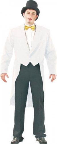 Frac gabardine homme blanc  - Photo