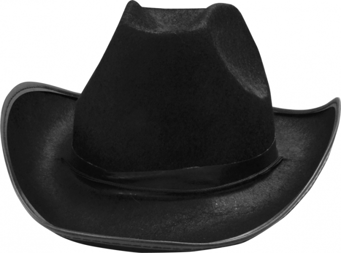 Chapeau cow-boy noir adulte - Photo