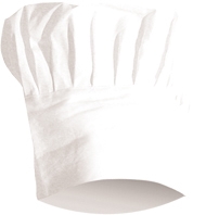 Toque cuisinier blanche  - Photo