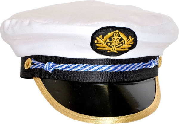 Casquette capitaine blanche - Photo