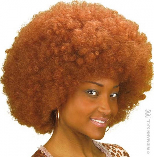 Perruque super afro noire - Photo