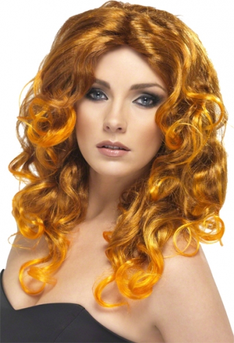 Perruque glamour rousse - Photo