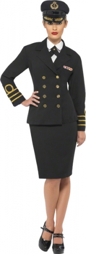 Dguisement officier de marine femme  - Photo