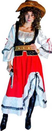 Dguisement pirate Clara  - Photo