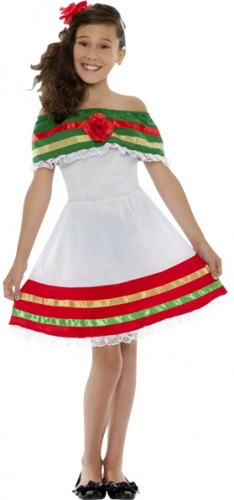 Mexican girl costume  - Photo