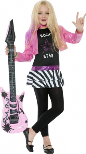 Dguisement rockstar glamour enfant  - Photo