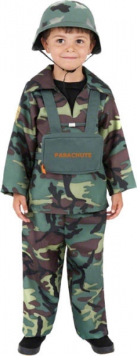 Dguisement enfant parachutiste  - Photo